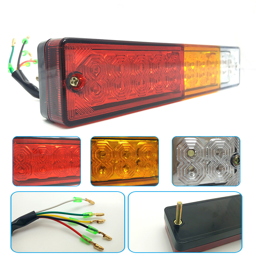 12V 10W external modification LED Truck Taillight Trailer Forklift Truck LED Brake Light Reversing Light Turn SignalV 12V 10W external modification LED Truck Taillight Trailer Forklift Truck LED Brake Light Reversing Light Turn SignalV